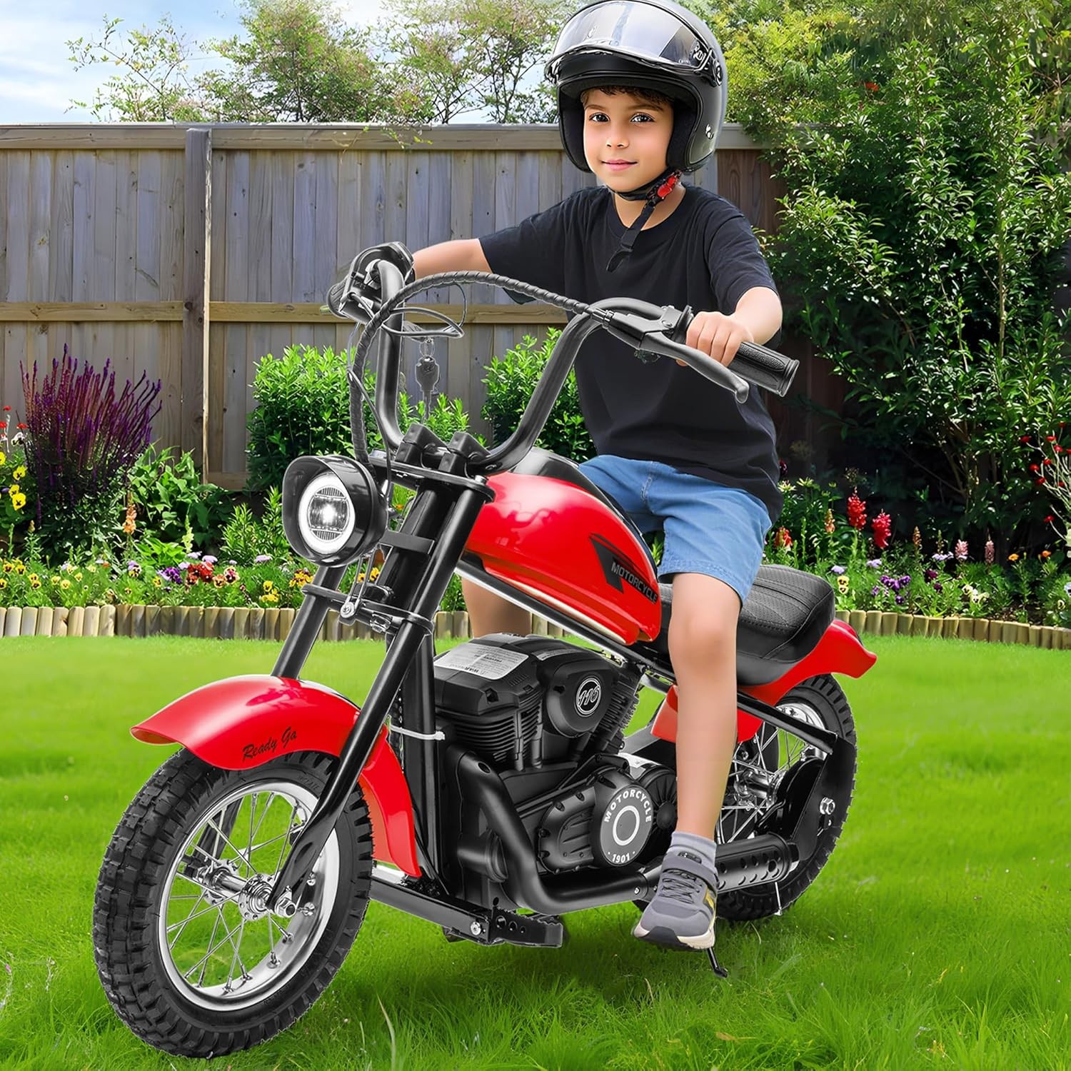 24V Electric Dirt Bike for Teens,250w Brushed Electric Motorcycle, Up to 14MPH