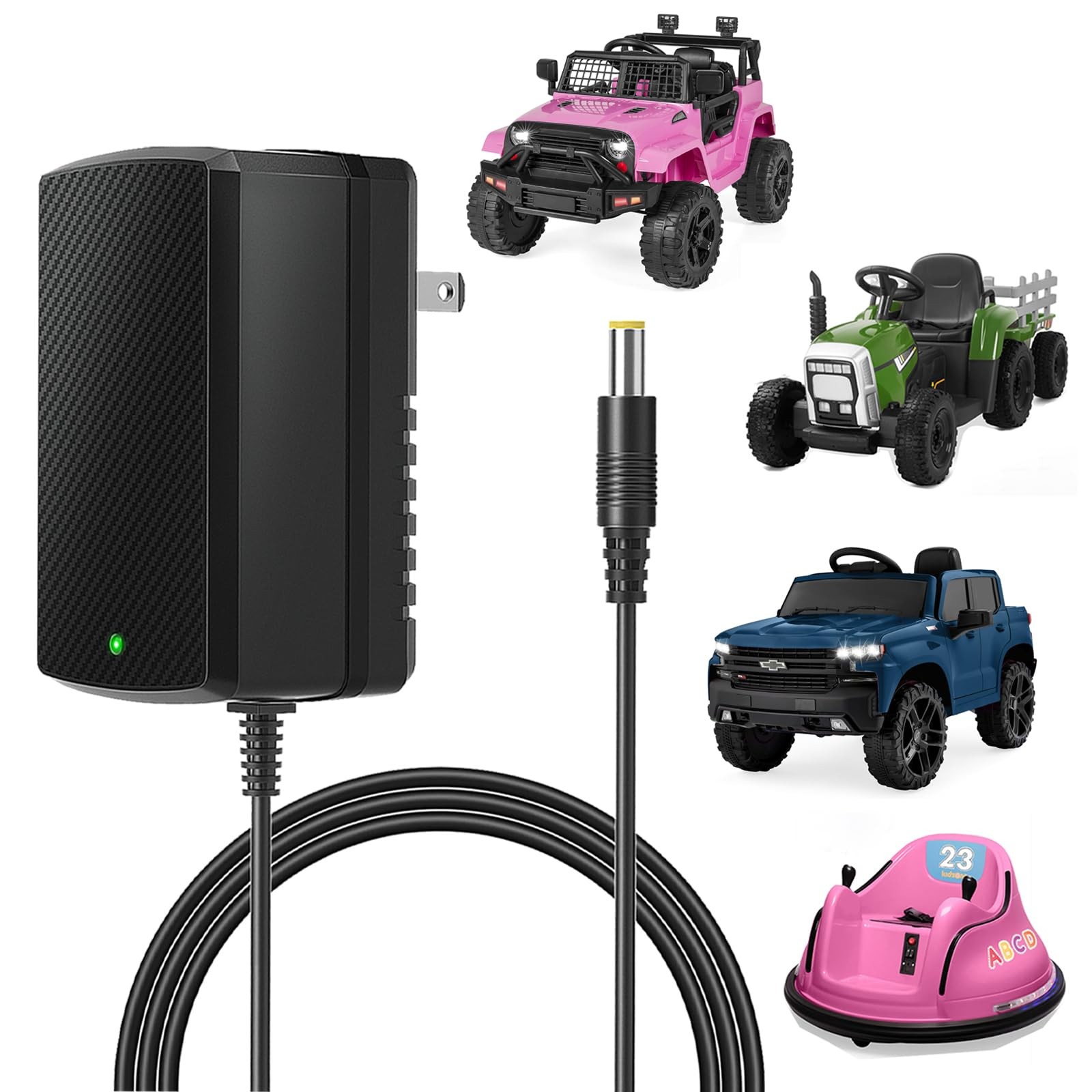 12V Charger for Kids Ride On Car Toys Best Choice for SUV Kid Trax Dynacraft …