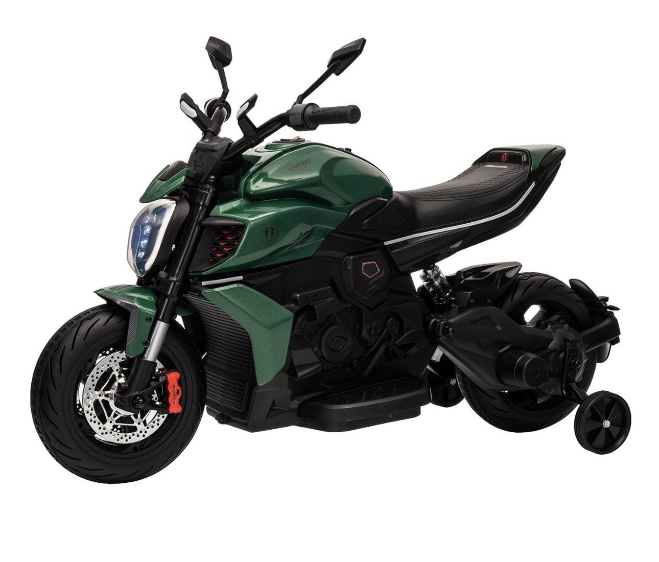 New Bro Ducati & Bentley Motorcycle Kids 12V Ride-On