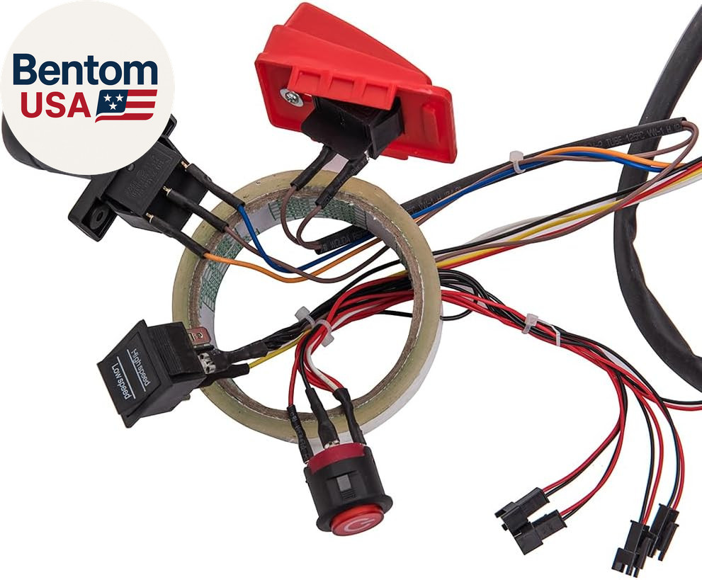 12 Volt Children Electric Car DIY Modified Wires and Switch Kit,With 2.4G Blueto