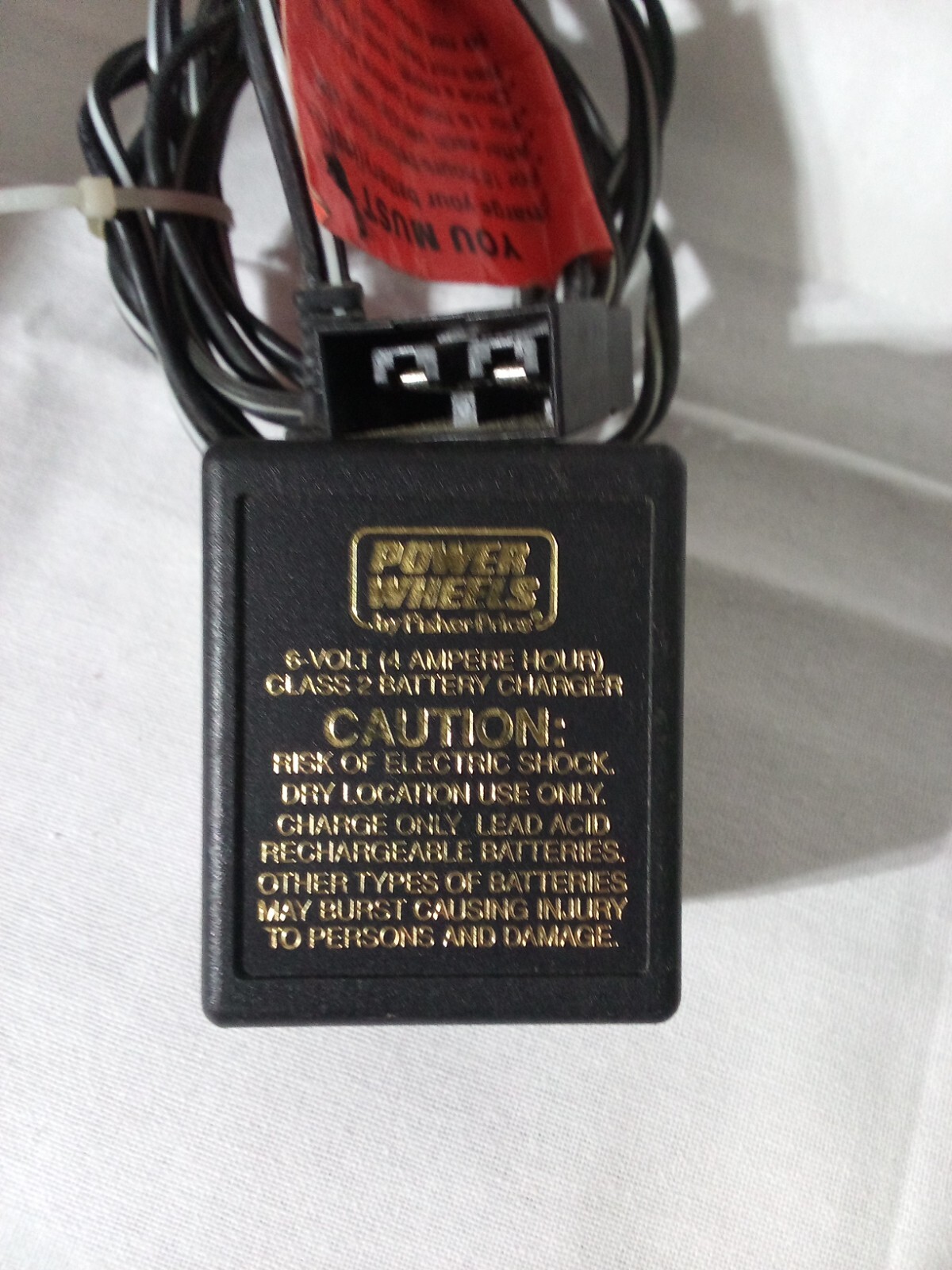power wheels 6volt charger by fisher price