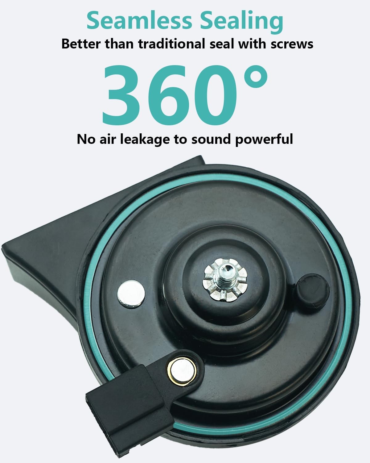 Car Horn for Toyota, Loud High Low 2 Tone Auto Horn, Waterproof 128dB (for To…