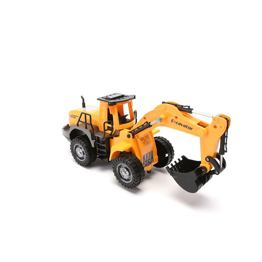 Truck Excavating Truck Excavator with Light & Music Simulation Battery Operated