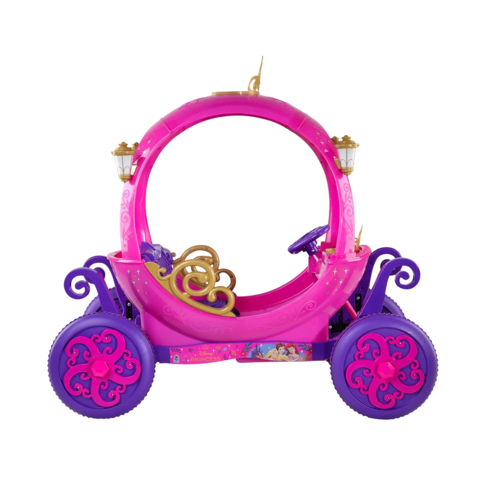 Enchanted Disney Princess Ride-On Carriage 24V W/ Sounds & Remote GIFT For Girls