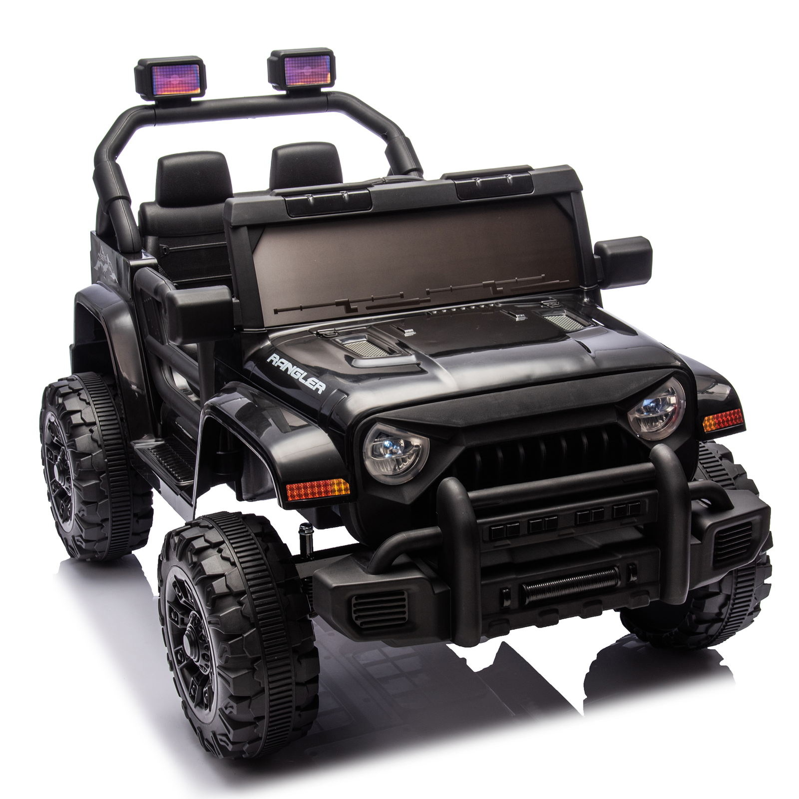 12V Kids Ride on Toys Electric Car W/Parents Control,Dual Drive, Four-wheel.MP3