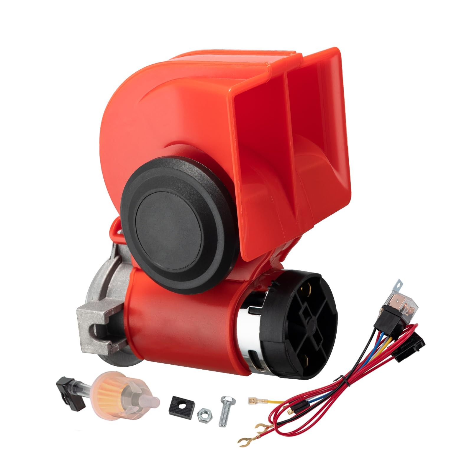 Train Horns kit for trucks,Air Horn for Motorcycle,Train Sound Car Horn Kit 1…