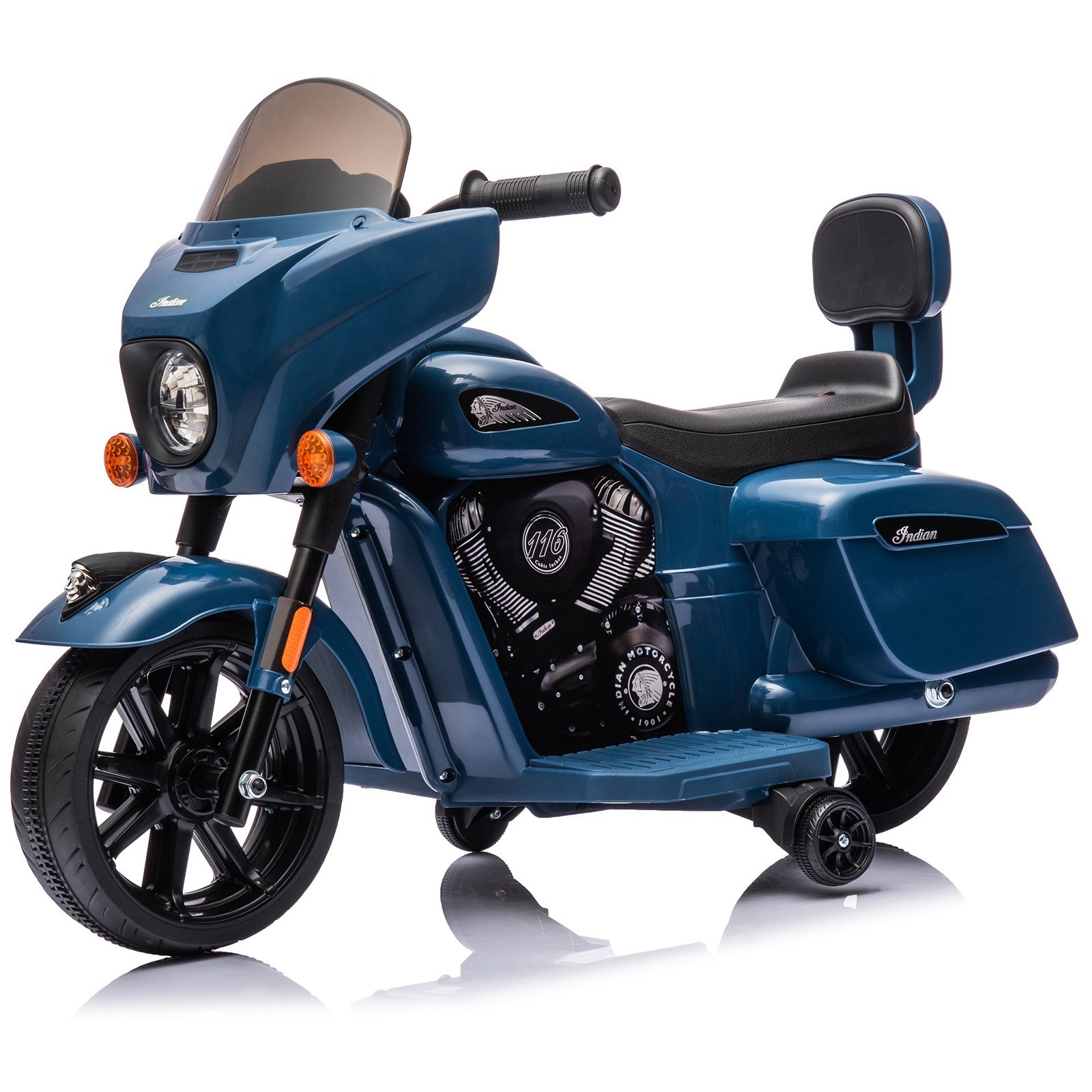 Ride on Motorcycle Toy for Kids 6V Electric Dirt Bike Motorcycle w/ Music