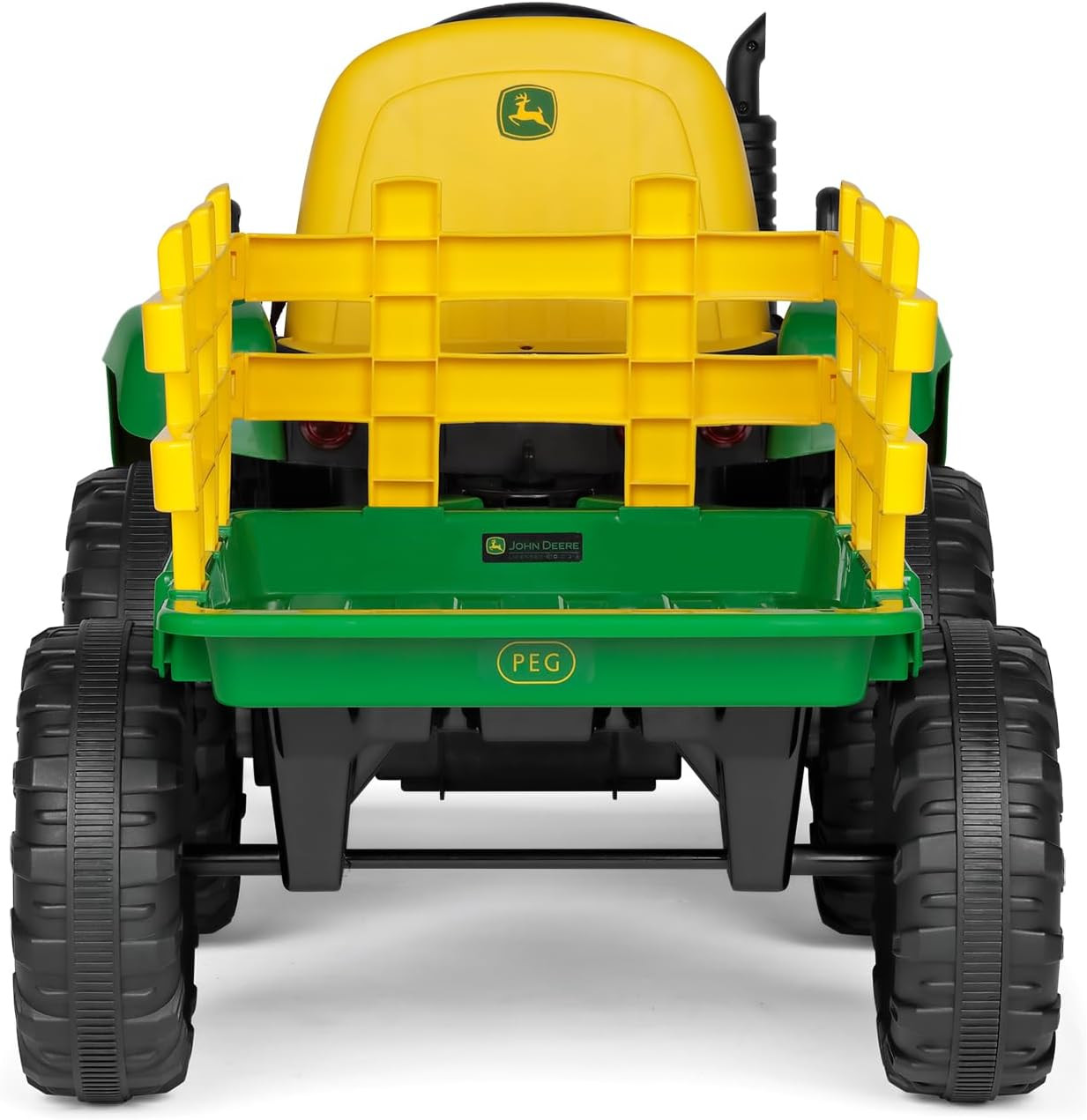 John Deere Farm Power 12 Volt Ride-On Tractor and Trailer with Remote Control