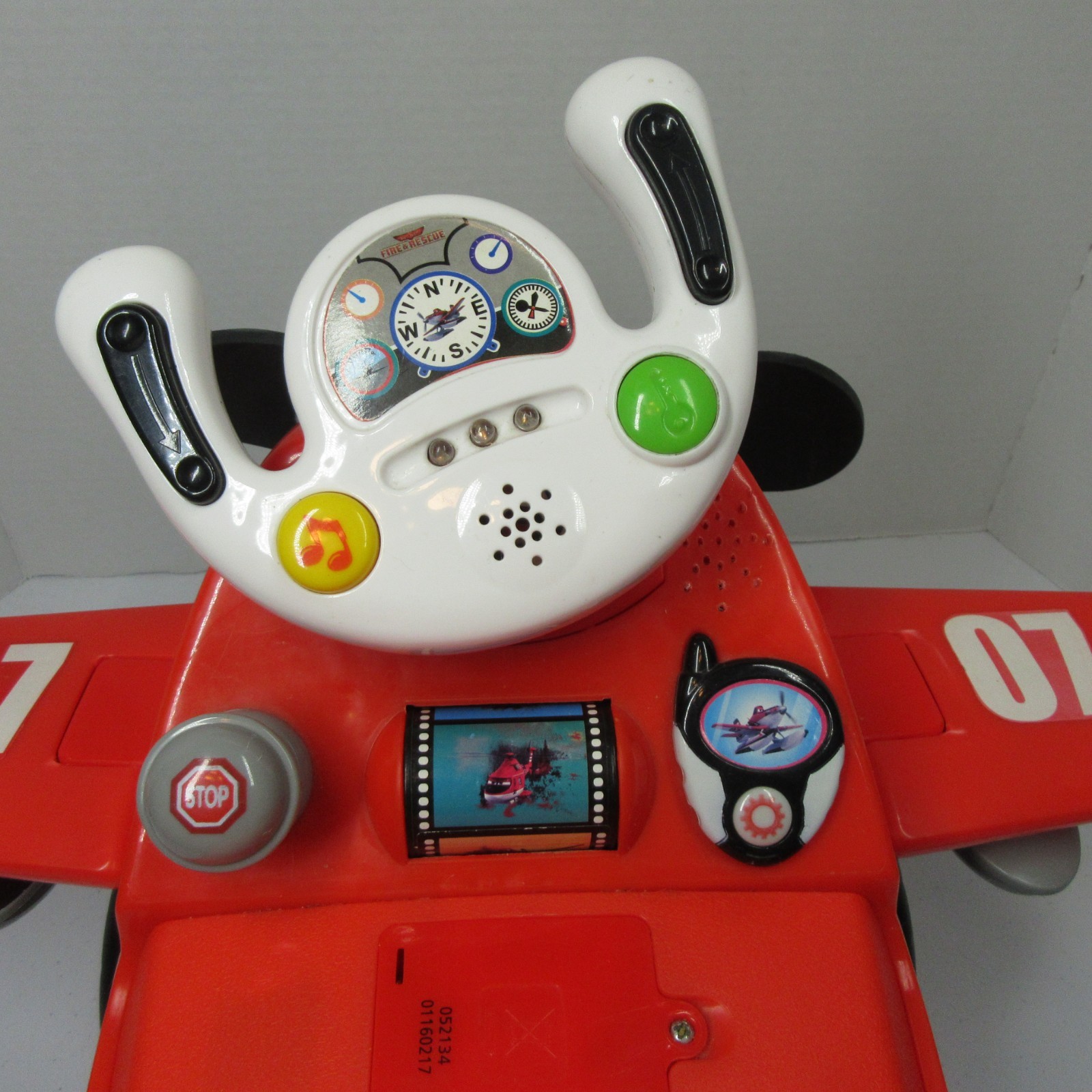 Kiddieland Disney Planes Fire & Rescue Ride On Toy Dusty Crophopper With Sounds