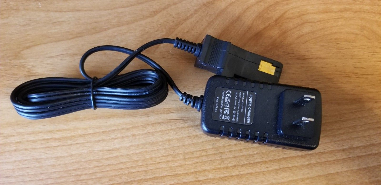 Fisher Price Ride-On Car Power Wheels 12V Battery Charger For Gray / Orange-Top