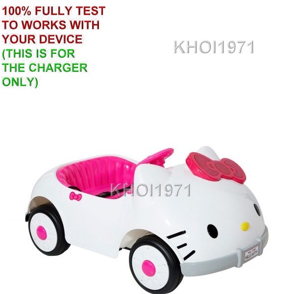 WALL charger AC adapter FOR 8802-71 Dynacraft Hello Kitty car ride on 6V-BATTERY