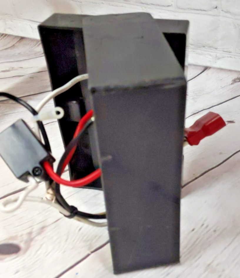 National Product Patrol Police Motorcycle 12V Battery Case and Wire Harness