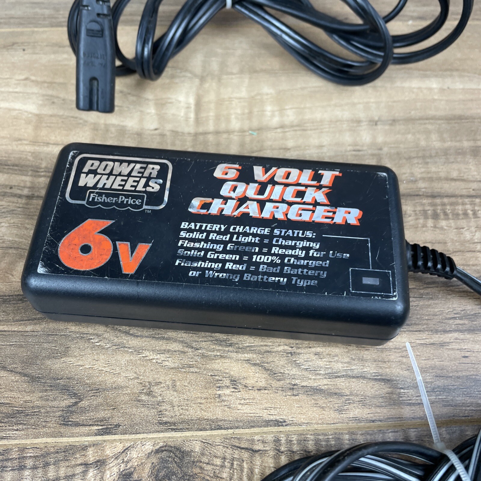 Power Wheels 00801-1484 6V Quick Battery CHARGER