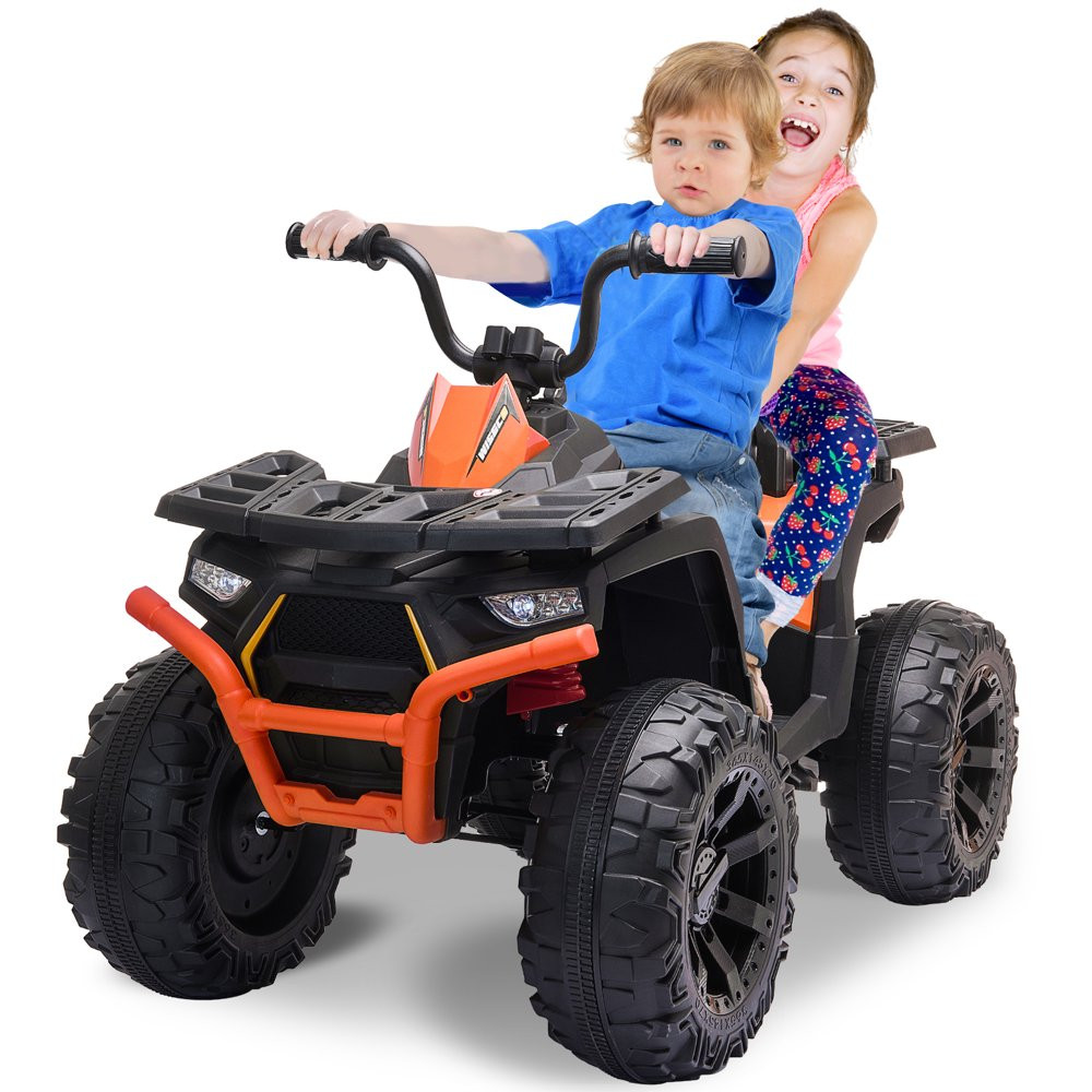 24V Kids Ride on ATV with 2 Seater, 2* 200W Motor 9AH Battery Powered Electric C