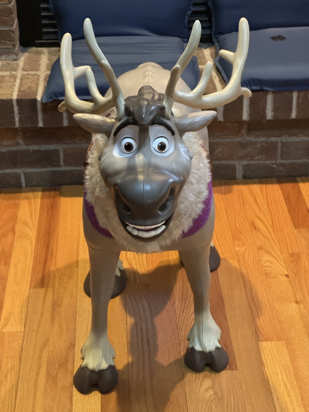 Disney Frozen 2 Playdate Sven Ride-On Reindeer Child Size Toy with Sounds Video