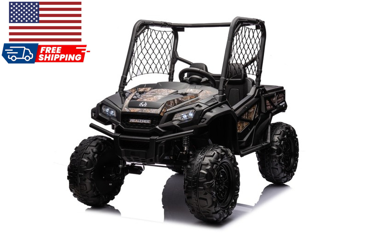 Realtree-XD 24V UTV Battery-Operated Ride-On with Remote Control Kids Ages 3 US