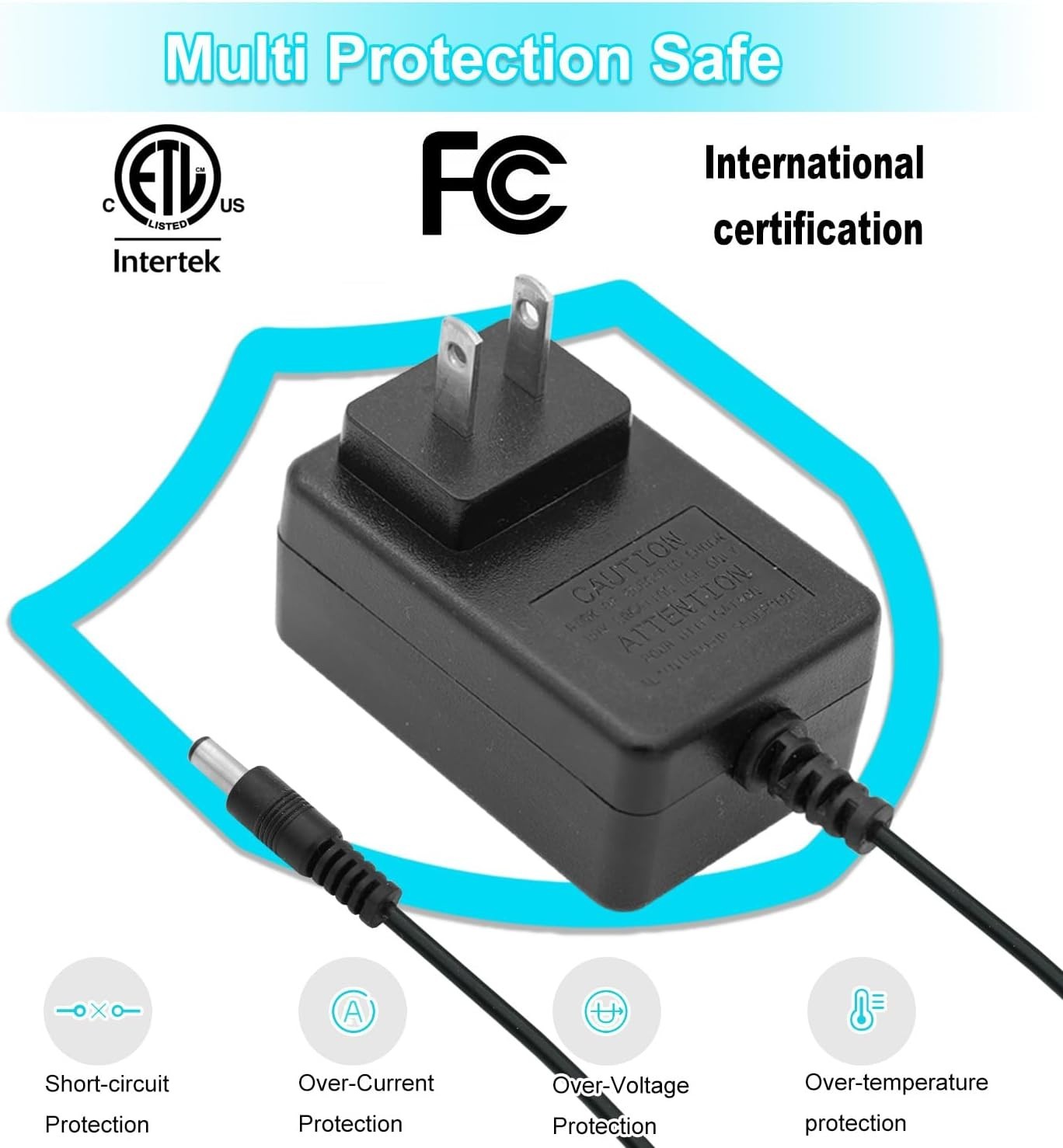 Lightweight 12V Battery Charger for Kids’ Electric Cars – Overcharge Protection
