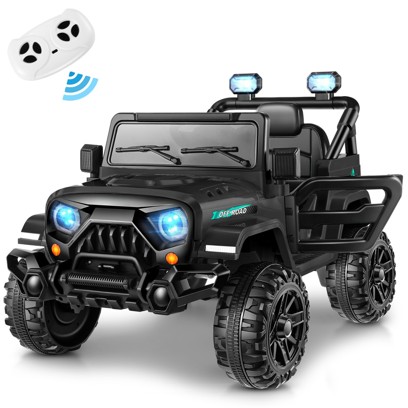 Kids Electric Ride On Truck 12V Power Battery Car w/ Remote Control MP3 Player