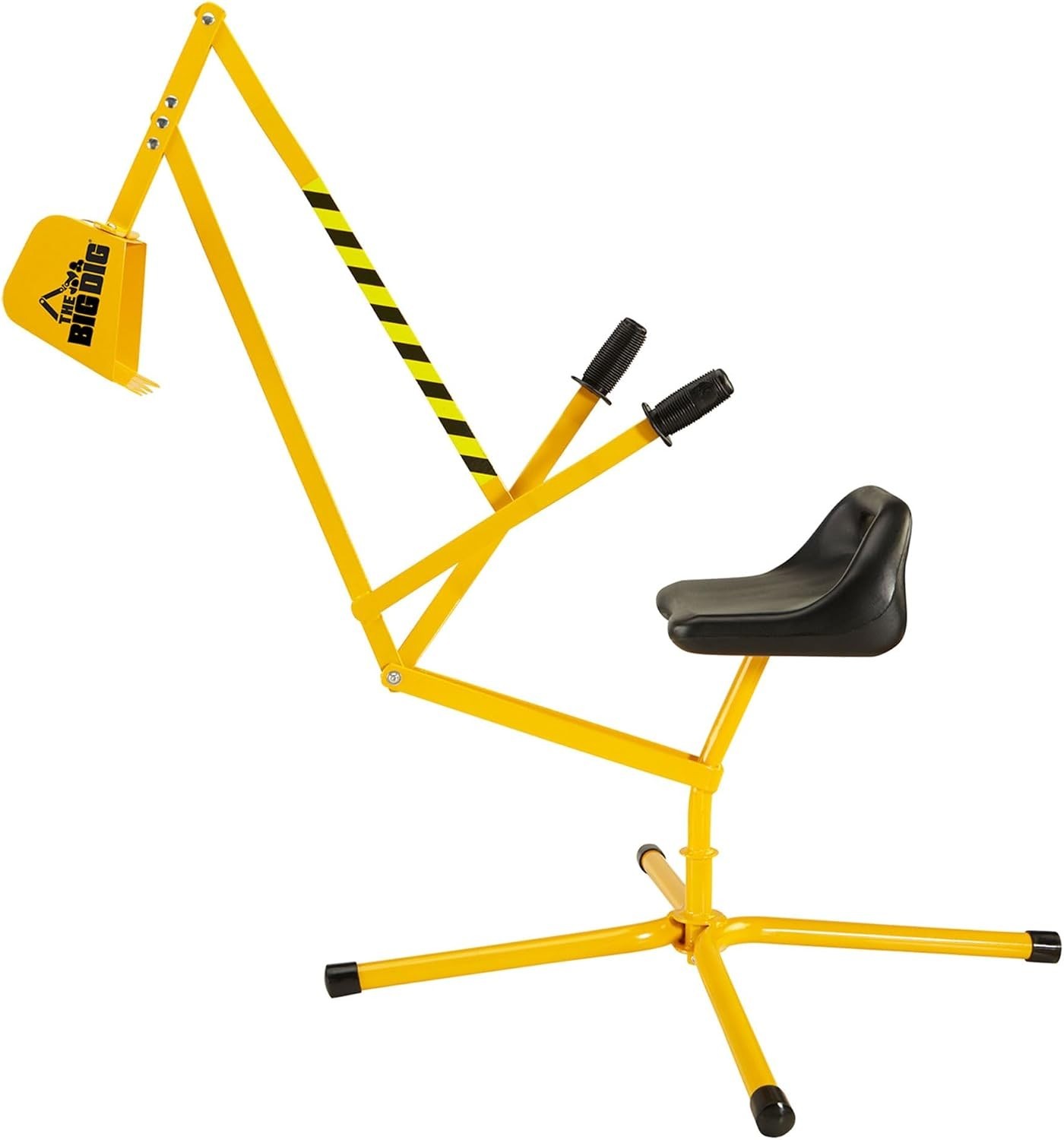 Kid’s Yellow Excavator Toy with 360 Rotation Base