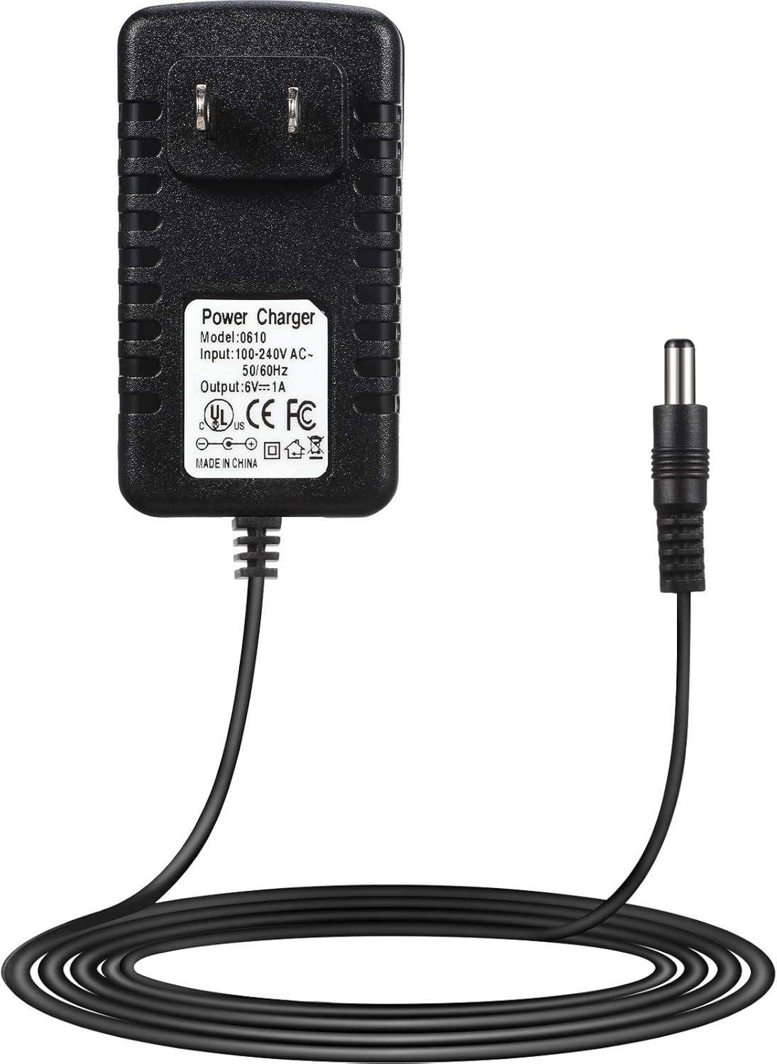 6V Kids Ride-On Car Charger with Indicator & Safety Protections