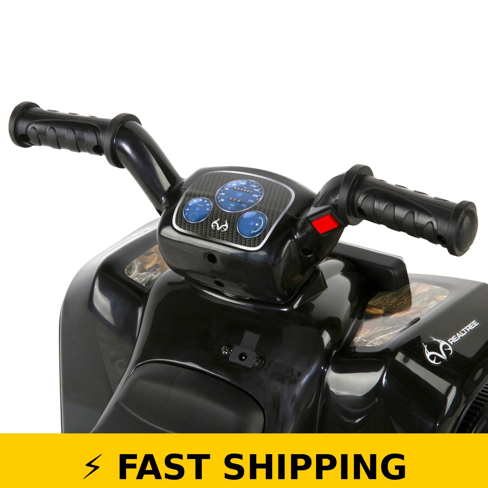 Realtree 6V Quad Ride-On for Kids 3+, Camo