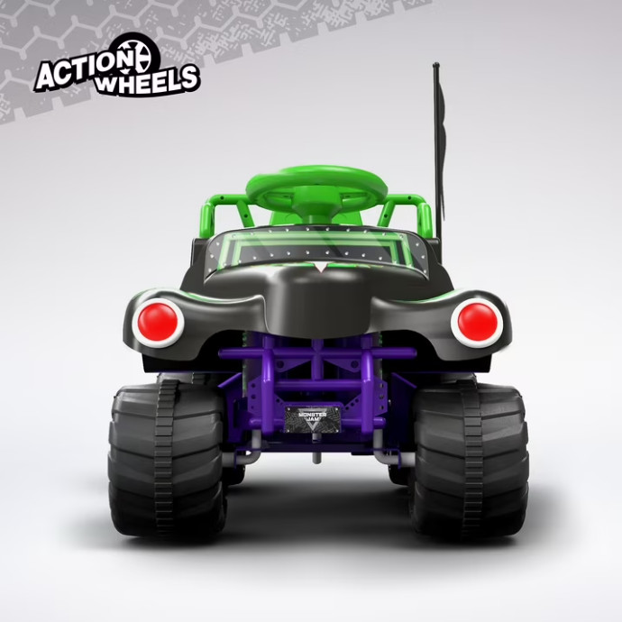 6V Grave Digger Ride-On Monster Truck Car Monster Jam 18-36 Months Kids Toy