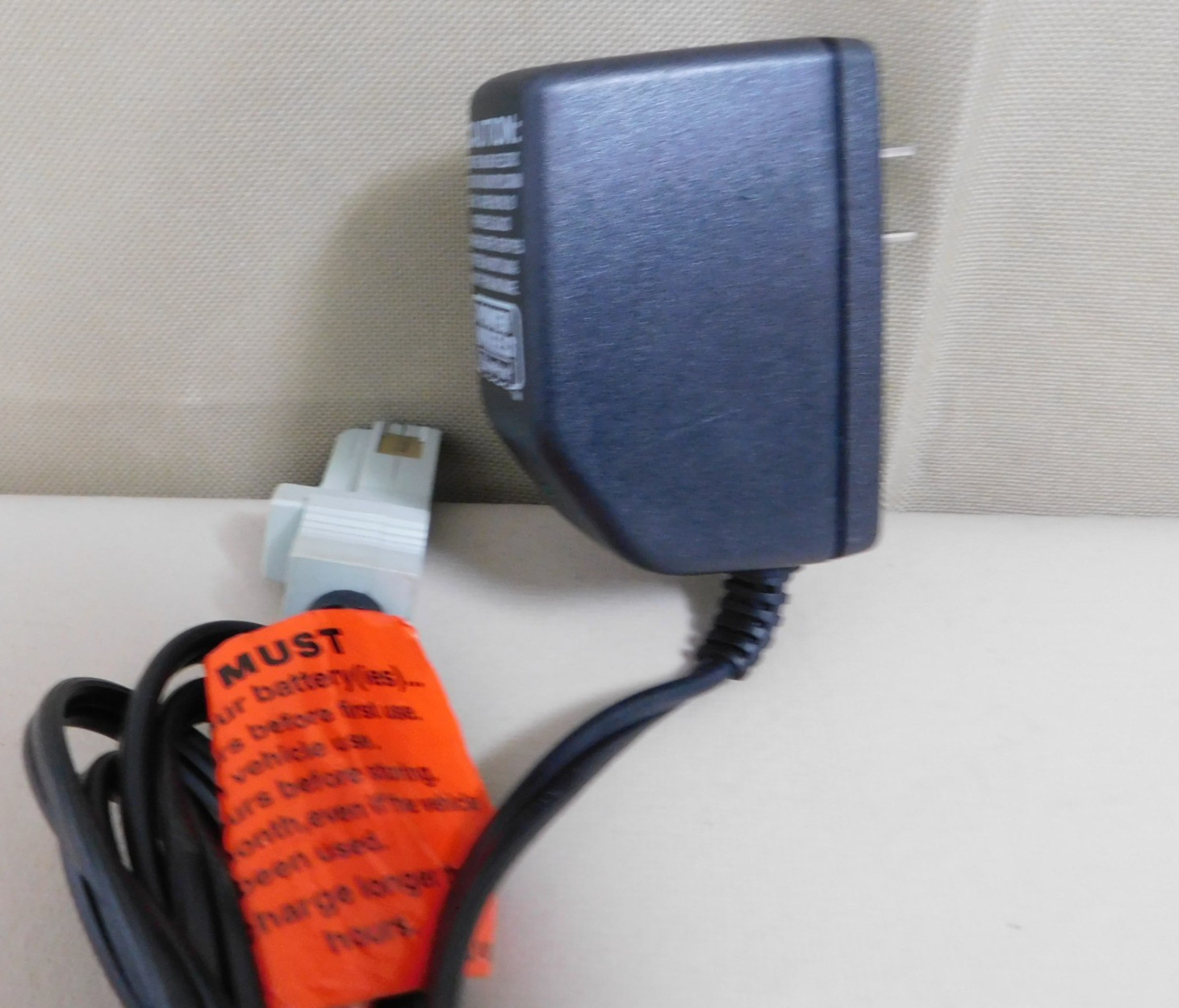 TESTED Genuine POWER WHEELS 00801-1480 12V 1.2A Battery Charger FISHER PRICE