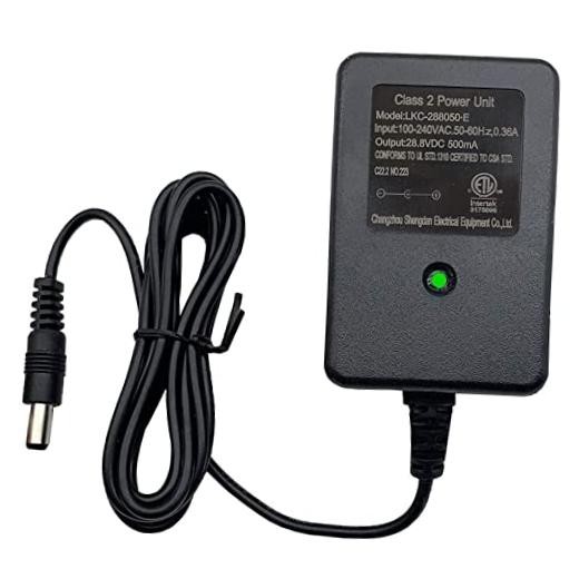 28.8V Kids Ride On Car Charger, 24V Round Hole Charger with Charging