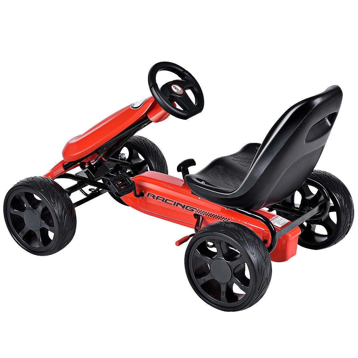 Go Kart Kids Ride On Car Pedal Powered Car 4 Wheel Racer Toy Stealth Outdoor New