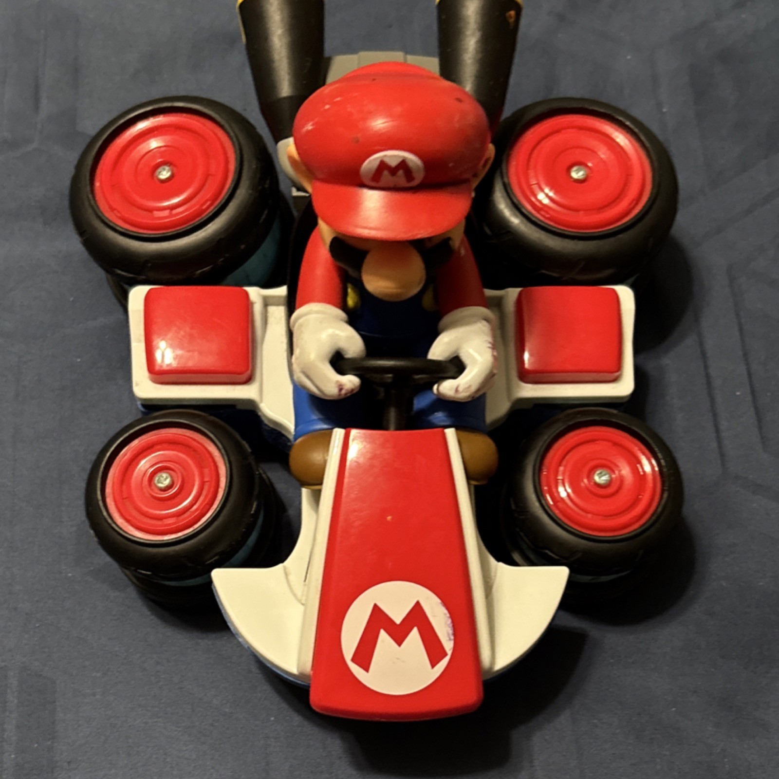 Jakks Super Mario Battery Operated Ride-On Toy Vehicle Red Blue Used