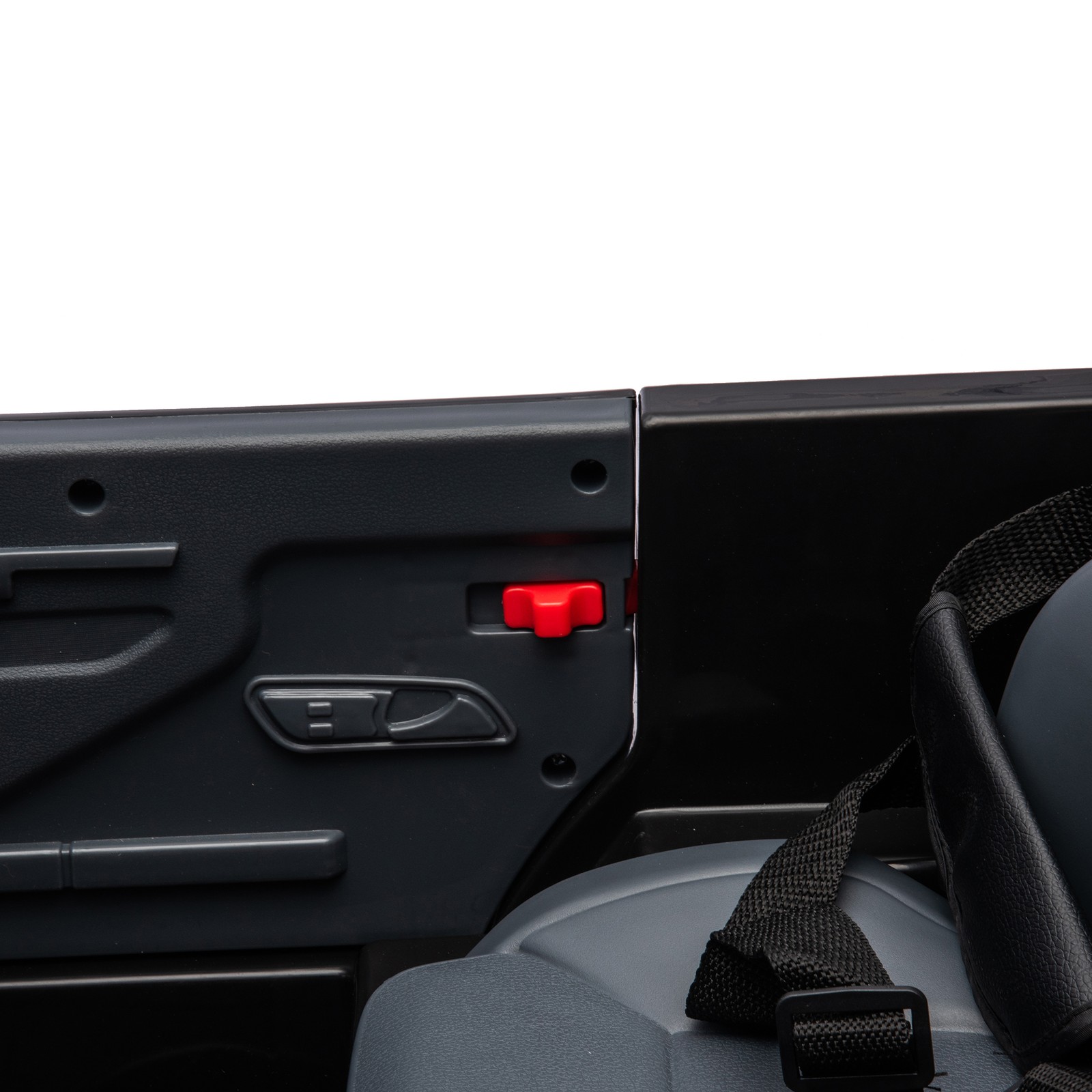 Large Kids Ride On Electric Pickup WITH/Parents Control For Kids Aged 3-5 Black