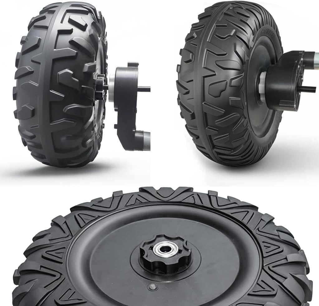 2Pack 33CM/13” EVA Solid Compound Tire Power Wheels Ride on Car ﻿Alligator