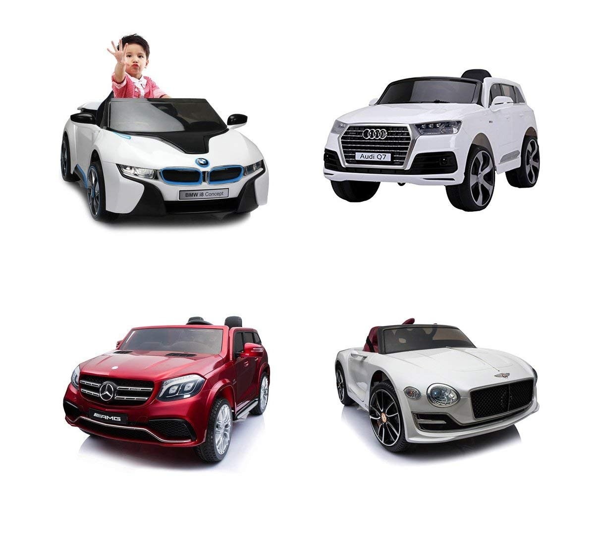 12V Kids Powered Ride On Car Universal Round Hole Charger with Charging Indicato
