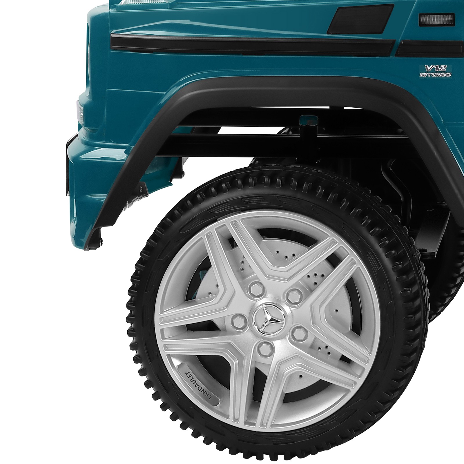 Blue 12V Battery Kids Ride On Car Electric Truck Toy Gift w/MP3+USB+Light+Remote