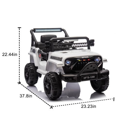 12V Electric Children’s Car, Parent-Controlled, Suitable for Children Aged 1-4