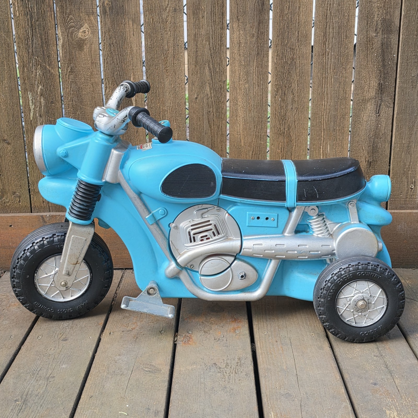 Marx Motor Sound Ride On Motorcycle 1970?