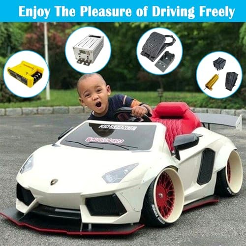 Low Voltage Protection Power Wheels Battery Adapter & Dc Motor Speed
