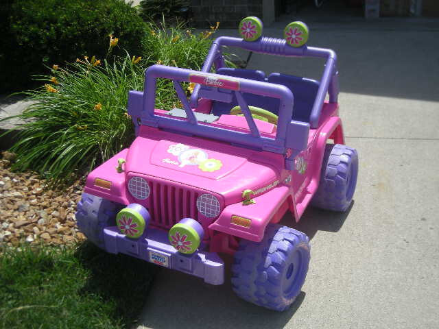 PURPLE POWER WHEELS JEEP WRANGLER FRONT BUMPER