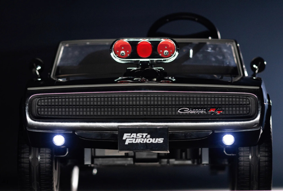 Fast & Furious Dodge Charger 12V Kids Ride on Car Battery Powered Remote Control