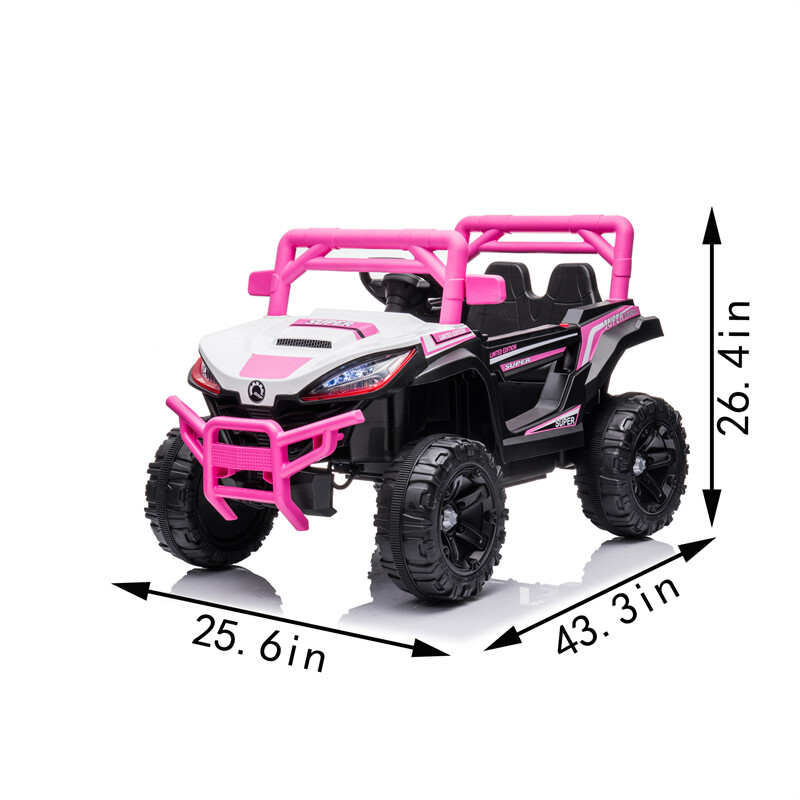 12v Kids Ride On Car Electric Riding Toys w/ Remote Control 1.8~3.2mph for 3-6