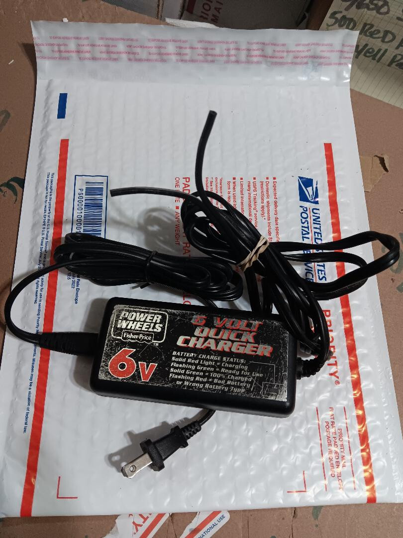 6V Quick Charger Kids Ride On Power Wheels for Lead Batteries Add Your Plug