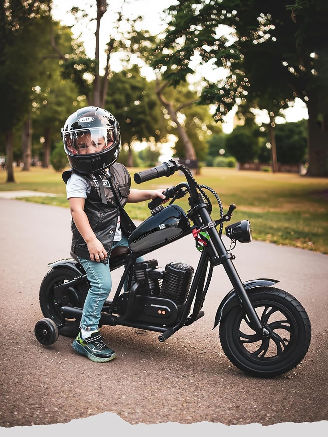 HYPER GOGO Cruiser 12 Plus Electric Motorbike Motorcycle for Kids 6 Years & up