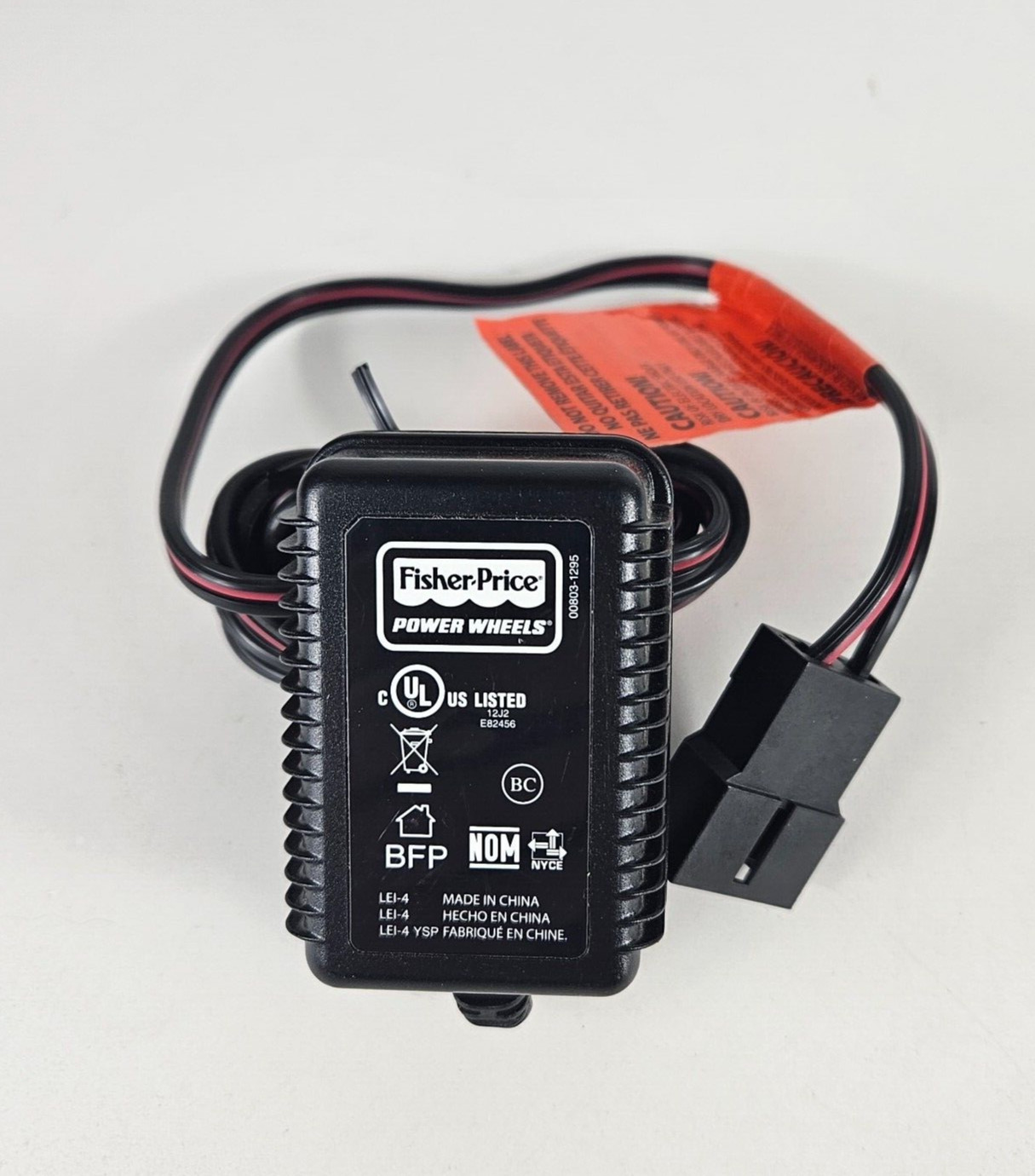 Fisher-Price Power Wheels 6V Replacement Battery Charger Power Adapter Original