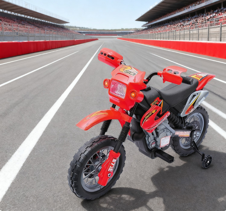 Kids Electric Dirt Bike, Battery-Powered Ride-On Toy, Off-Road Motorcycle