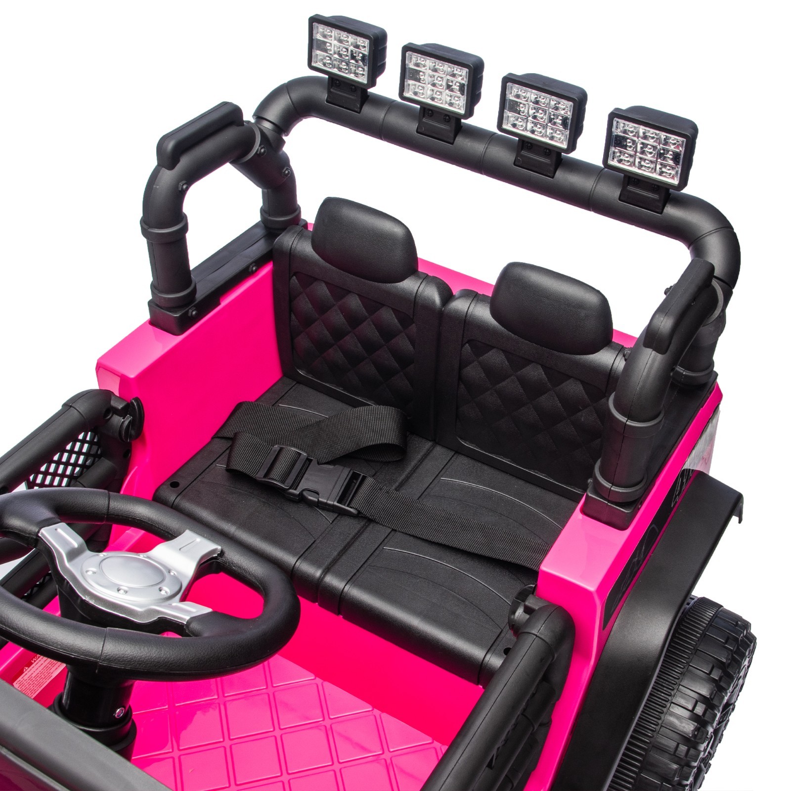 Kids Ride on Car 2 Seater Electric Truck 24V Battery Powered Car Toy with Remote