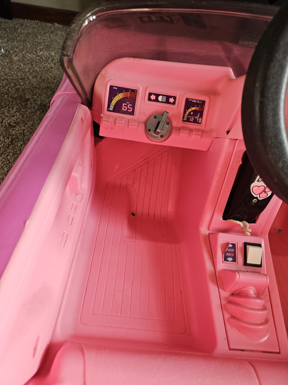 Barbie Corvette 1990 Vintage Power Wheels