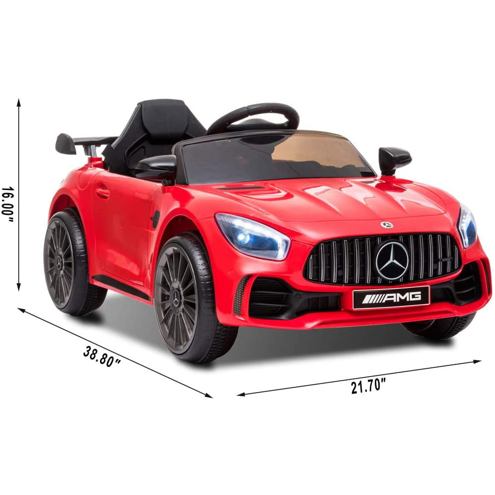 Mercedes Benz Licensed 12V Kids Ride on Car with 2.4G Remote Control , LED Light