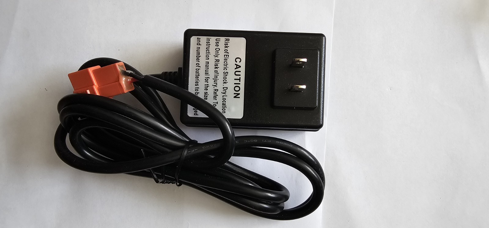 6V Battery Charger for Kids Ride On Cars SL06-07-11 7.0V 0.8A Toy Power Adapter