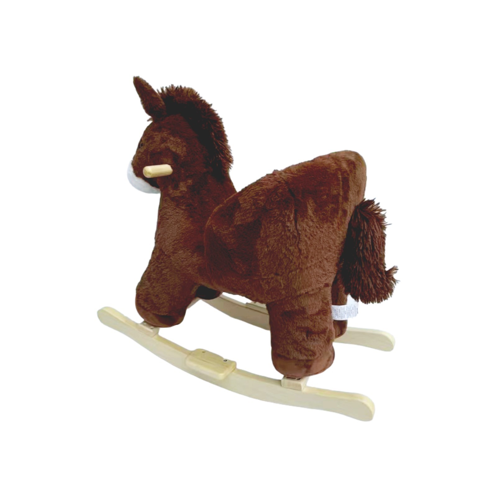 Kids Ride-On Rocking Toy with Lullaby Song Animal Rocking for for Toddlers