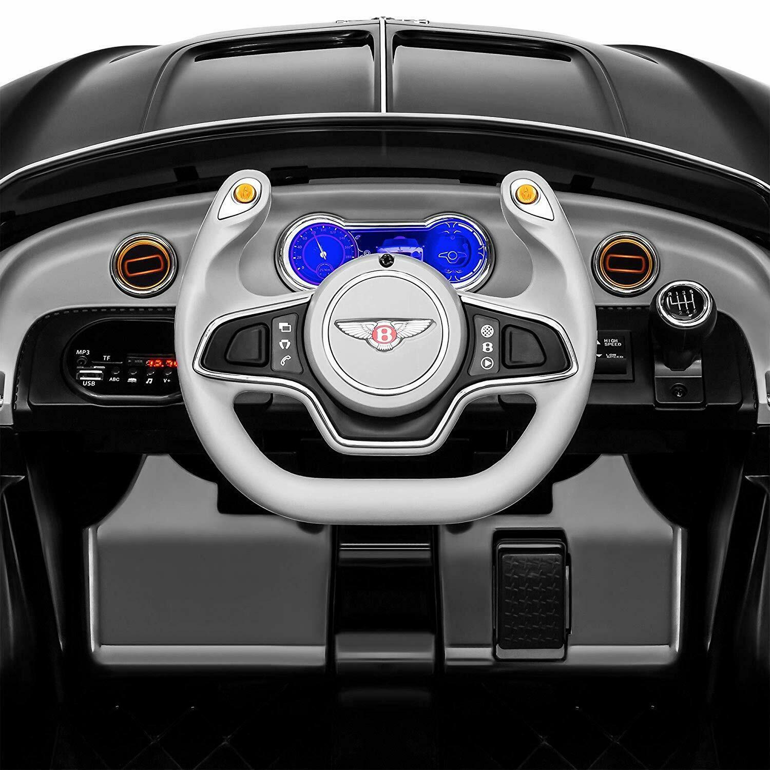 LICENSED Bentley Style Electric Kids Ride On Car Toys Gifts W/Remote Control
